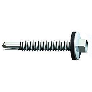 Timco Hex Self Drill Screws Steel Heavy Steel up to 12mm with washer