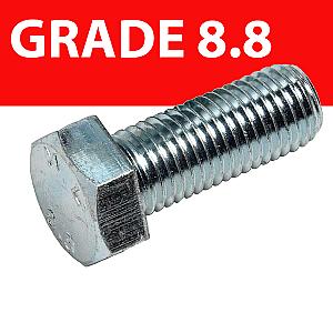 M6 x 90mm Index Through Bolt Zinc MTH ETA7 AH06090
