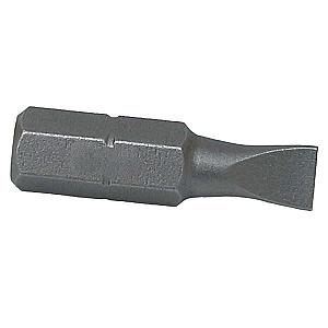 Extra Hard Slotted Screwdriver Bit 