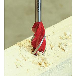 Speed Auger Bit with Red Flutes