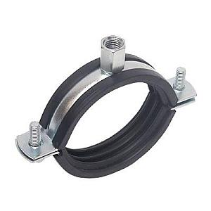 Rubber Lined Pipe Clamps, Unistrut Compatible